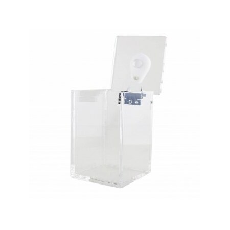 Tuckmar Mini Rad-Can Benchtop Container, 3/8" Thick BRC-03